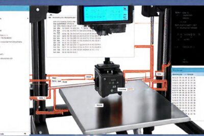 Impresora 3D controla datos y errores