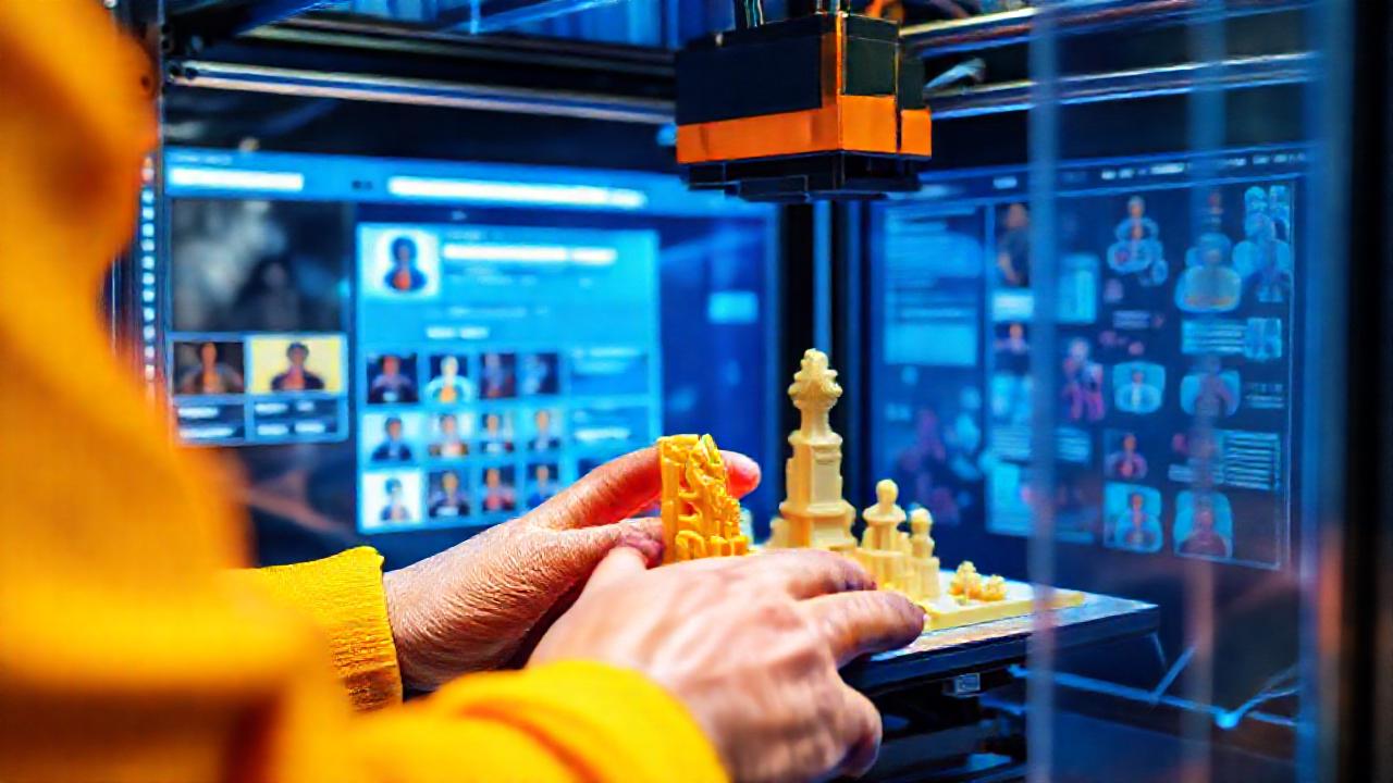 Impresión 3D colaborativa y futurista online