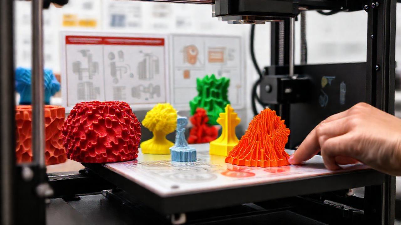 Impresión 3D crea objetos coloridos y detallados