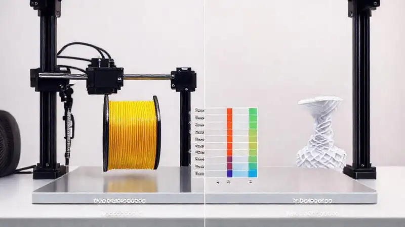 Impresión 3D con superficie lisa y colores