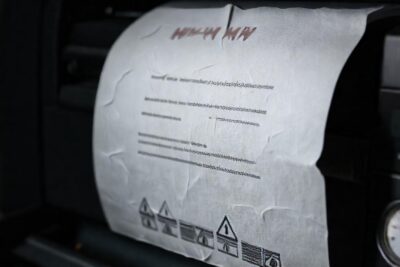 Impresora industrial sobrecalienta y deforma papel