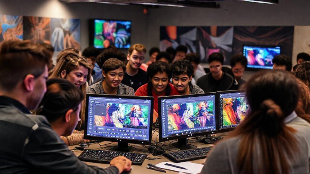 Aprendizaje colaborativo en edición digital