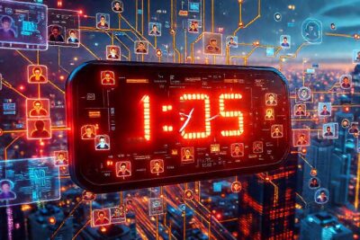 Un futuro digital conectado y vibrante