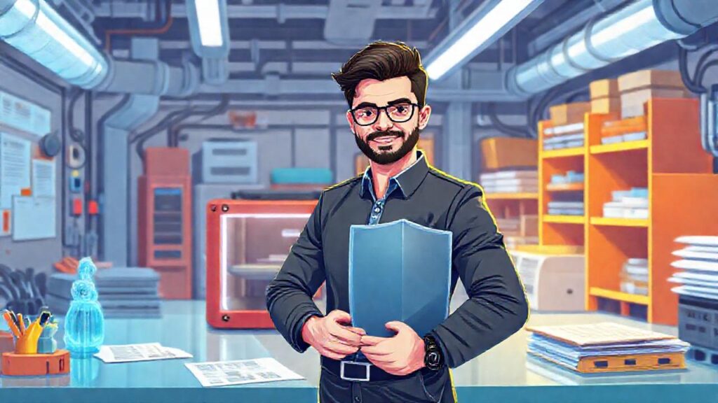 Diseñador futurista imprime con confianza