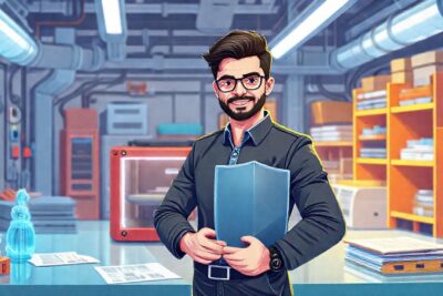 Diseñador futurista imprime con confianza