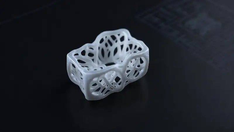 Nylon 3D impreso, diseño detallado y preciso