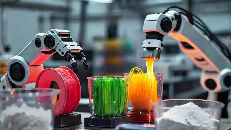 Un laboratorio futurista crea materiales sostenibles
