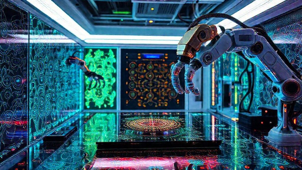 Laboratorio futurista imprime diseños complejos