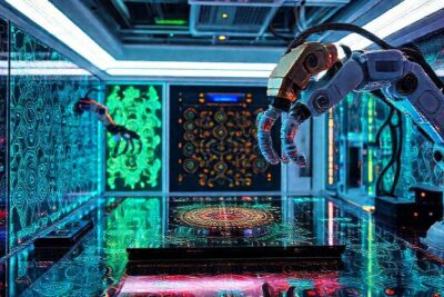 Laboratorio futurista imprime diseños complejos