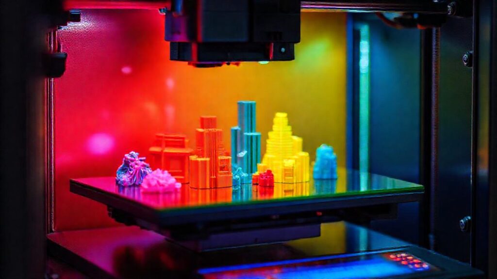 Impresión 3D crea objetos personalizados y vibrantes