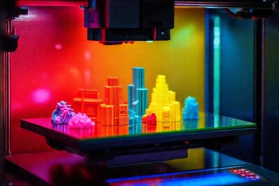 Impresión 3D crea objetos personalizados y vibrantes