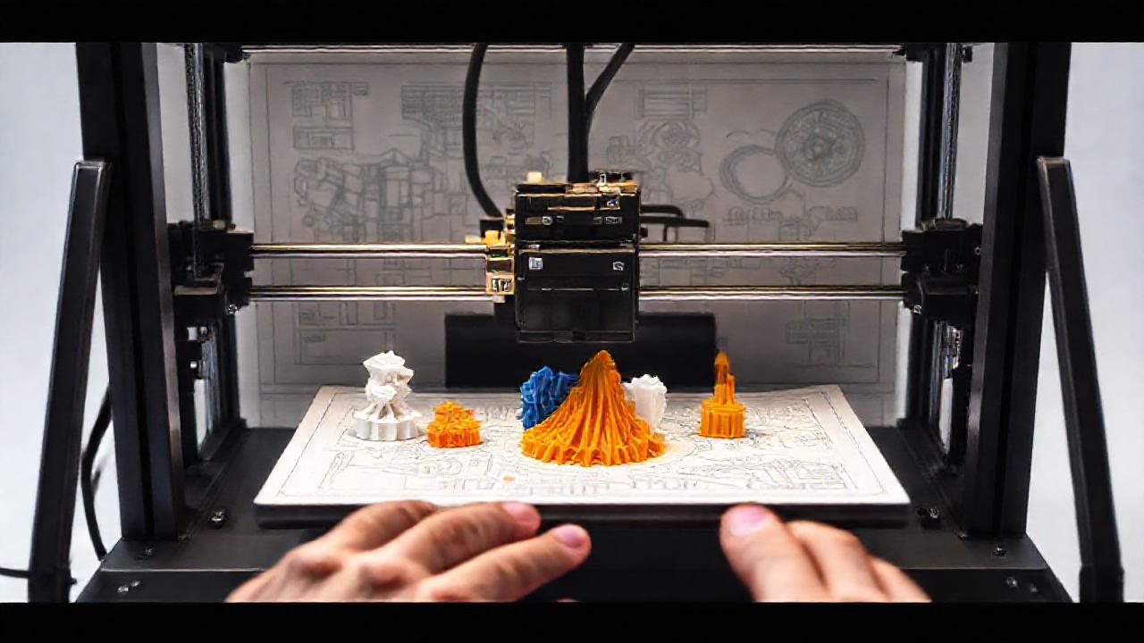 Diseñador crea objetos complejos en 3D