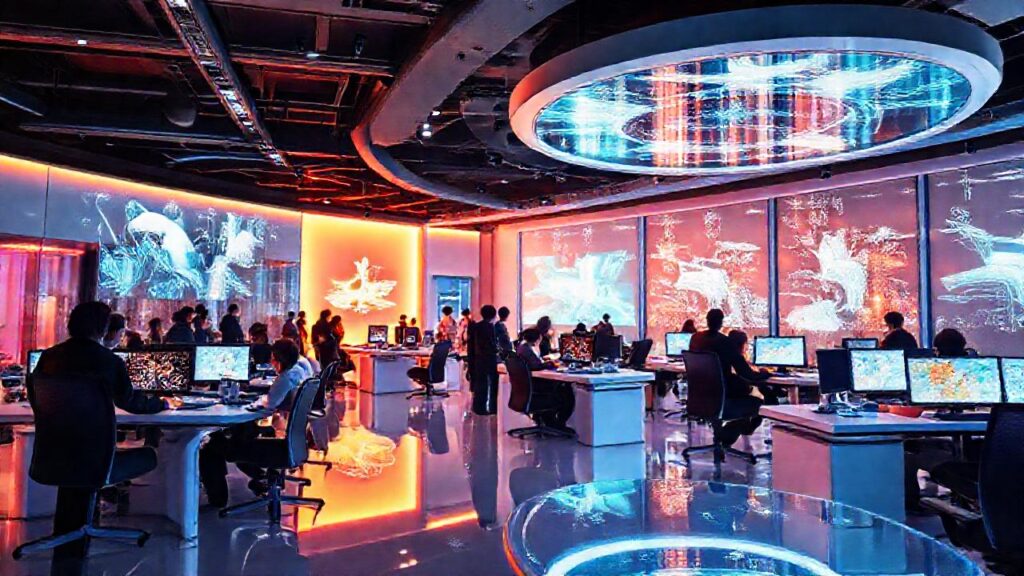 Oficina futurista: innovación colaborativa y digital