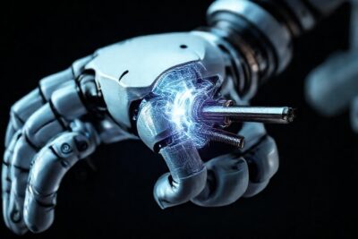 Robots industriales reparan fracturas con precisión