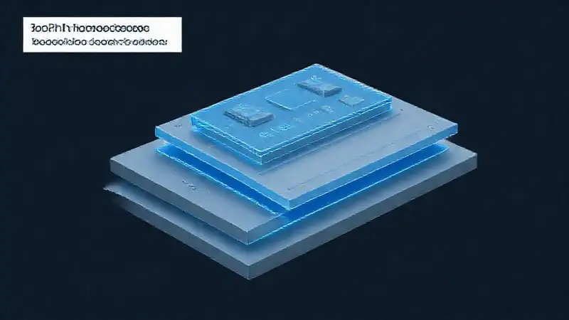 Diagrama técnico 3D minimalista y preciso