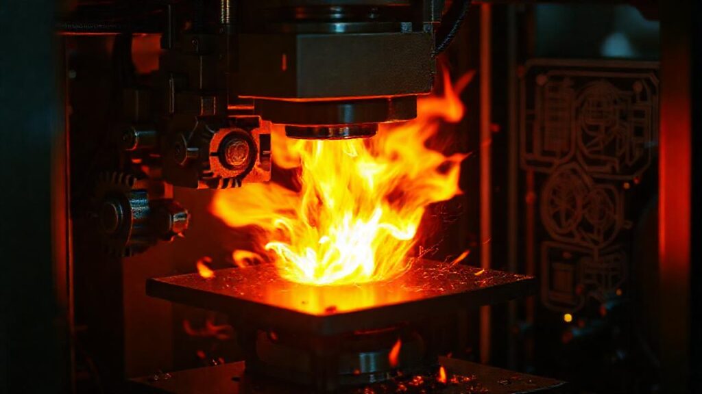 Impresión 3D crea engranajes brillantes