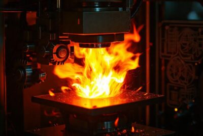 Impresión 3D crea engranajes brillantes