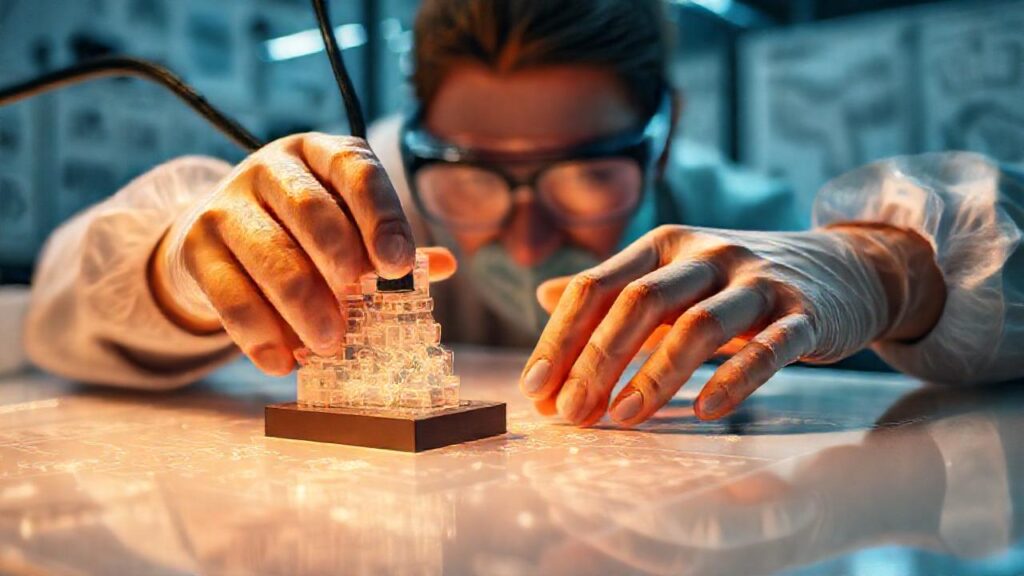 Resina detallada: precisión segura y calmada