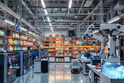 Factoría futurista: innovación tecnológica y producción diversa