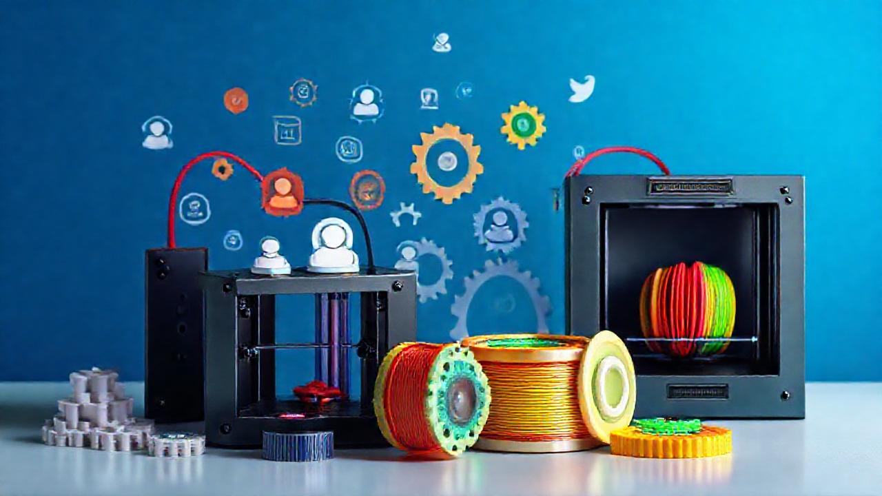 Impresión 3D y redes digitales vibrantes