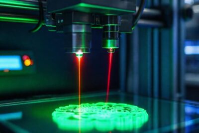Impresora láser crea detalles 3D futuristas