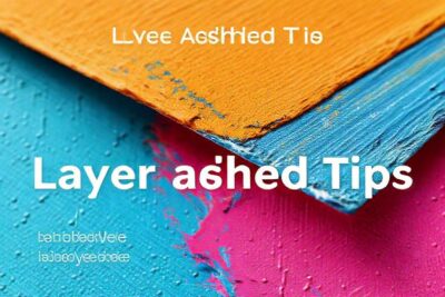 Domina técnicas de pintura con capas