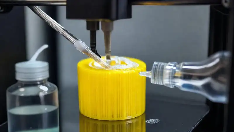 Se muestra la impresión flexible en detalle