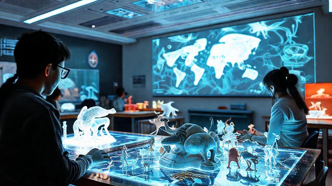 Aula futurista: aprendizaje inmersivo y dinámico