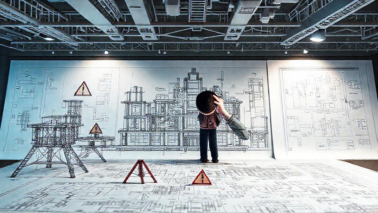 Dibujos técnicos muestran estructuras complejas