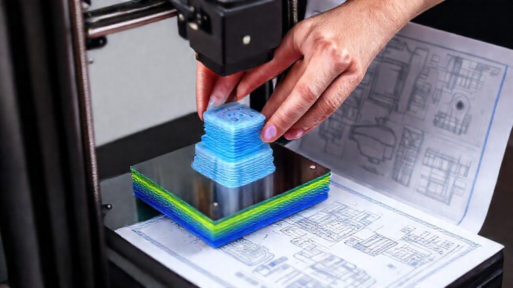 Impresión 3D crea diseños coloridos y precisos