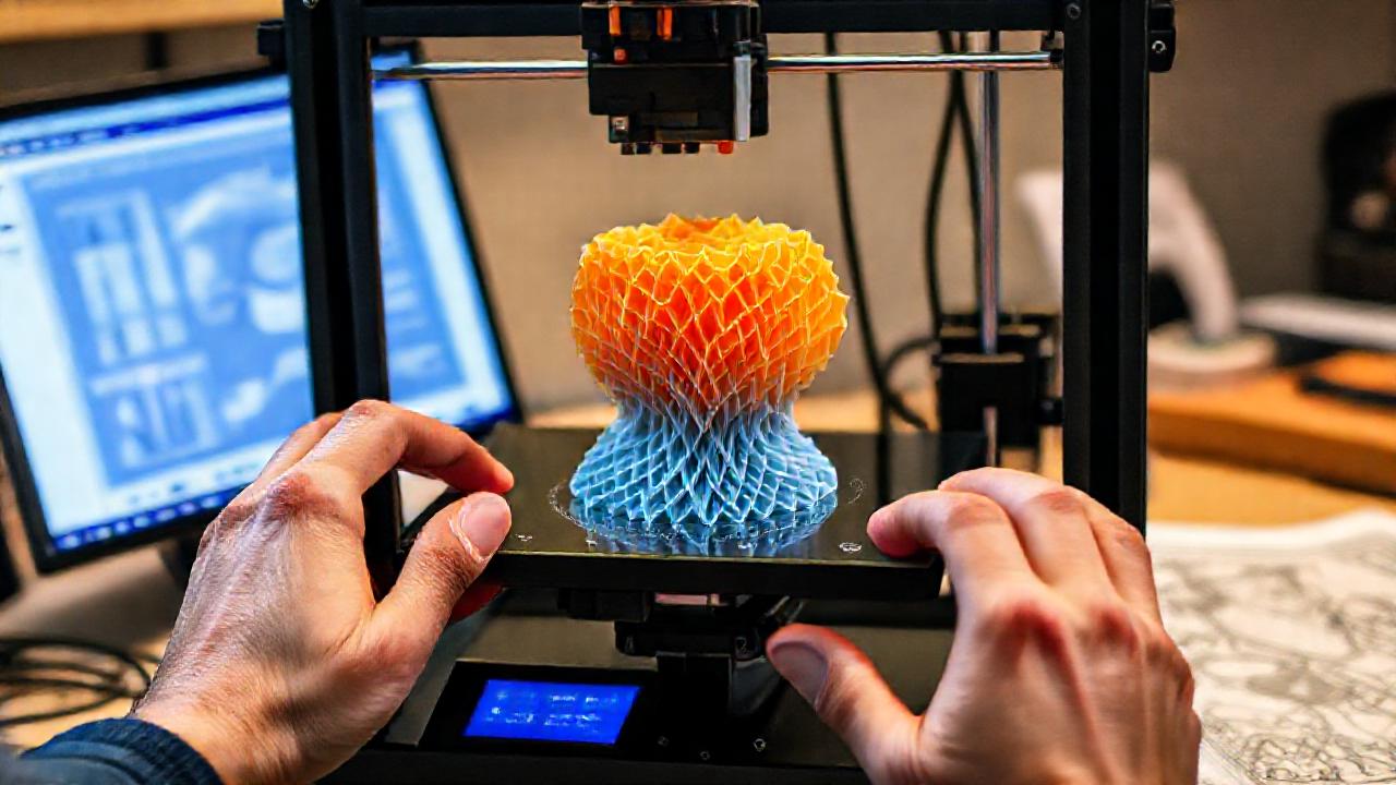 El diseño 3D se imprime y funcionaliza