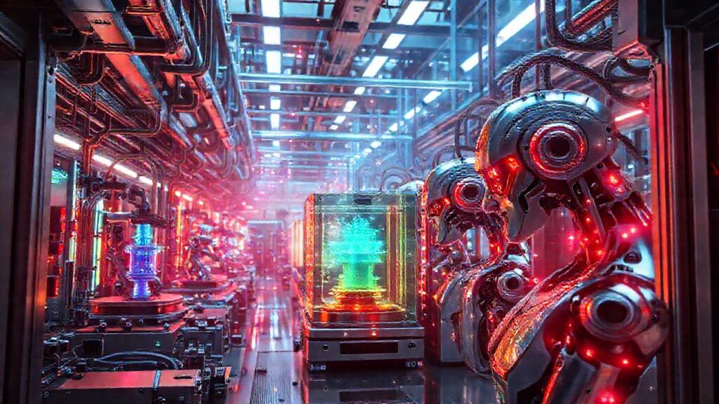 Fábrica futurista imprime con innovación digital