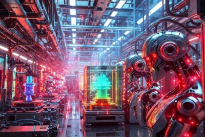 Fábrica futurista imprime con innovación digital