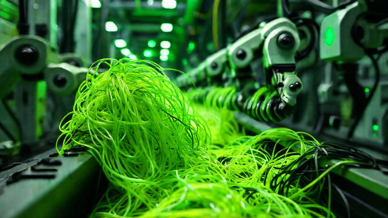 Robots reciclan plástico con precisión futurista