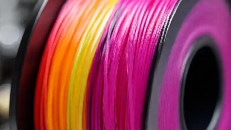 TPU filament: color, textura y detalle