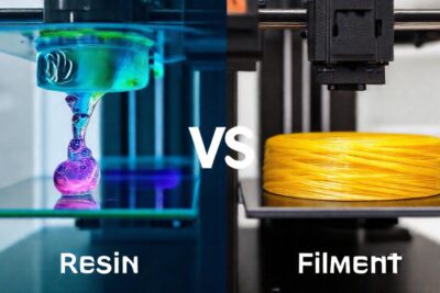 Impresoras 3D: resina contra filamento