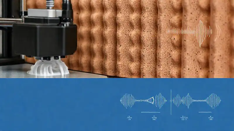 Impresora 3D y acústica moderna