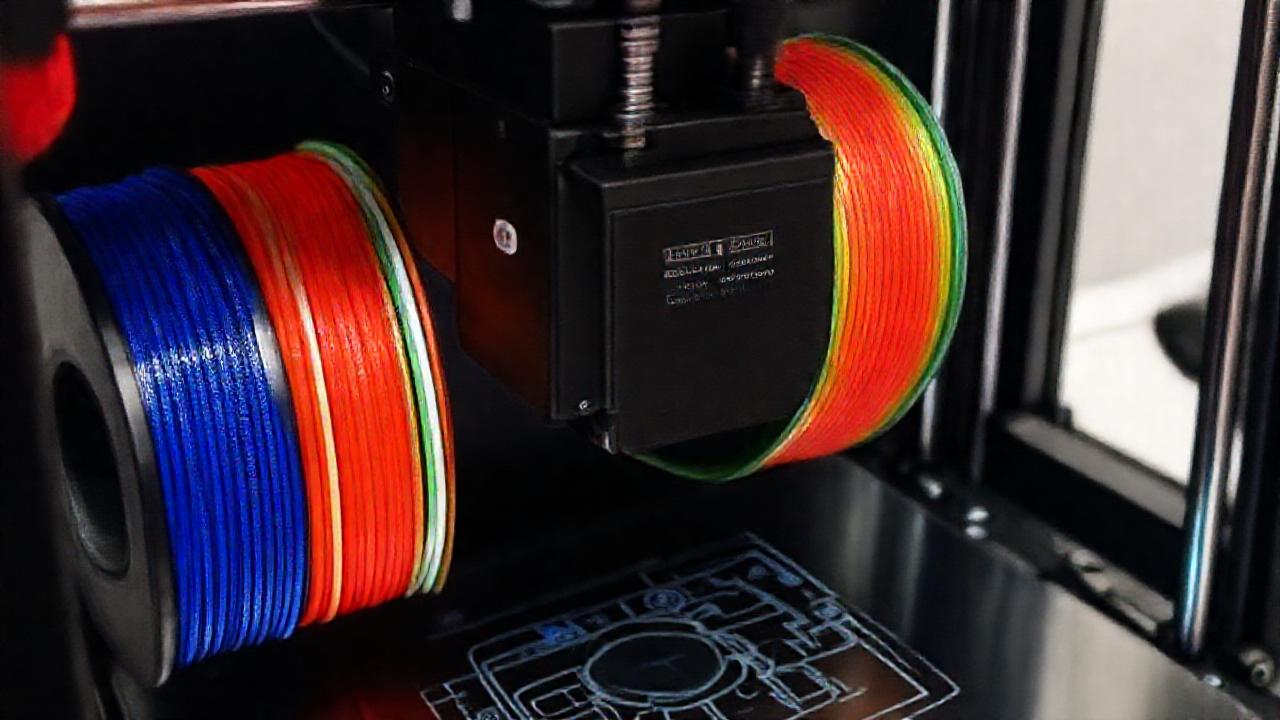 Impresora 3D falla con múltiples colores