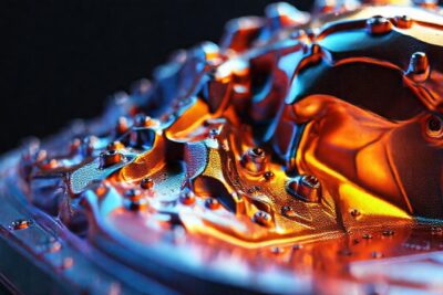 Modelo 3D hiperrealista y brillante