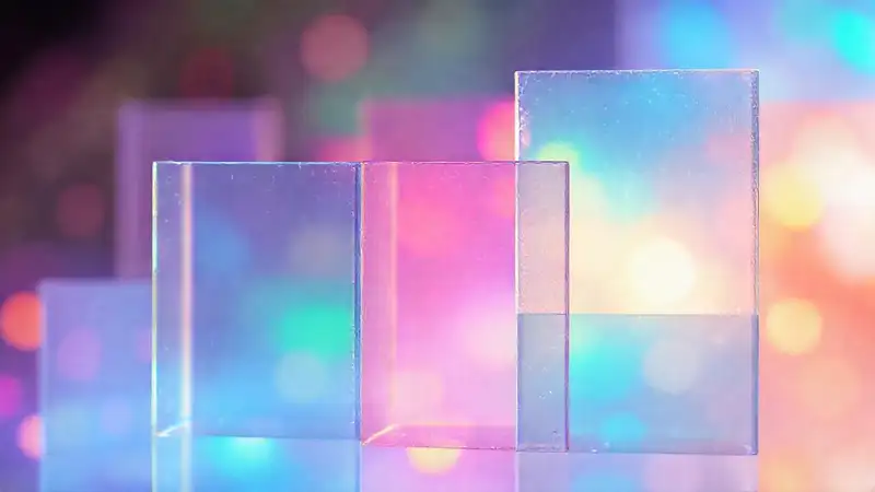Una escena abstracta