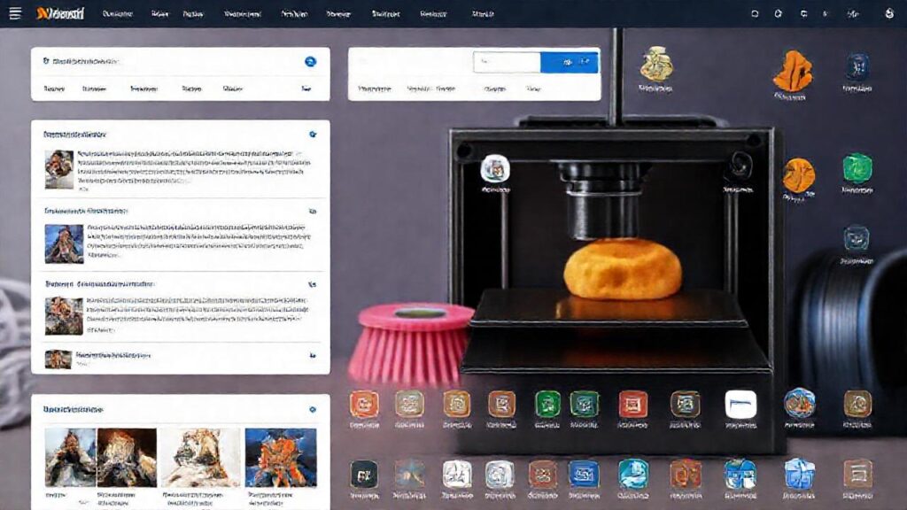 Es un foro de impresión 3D vibrante