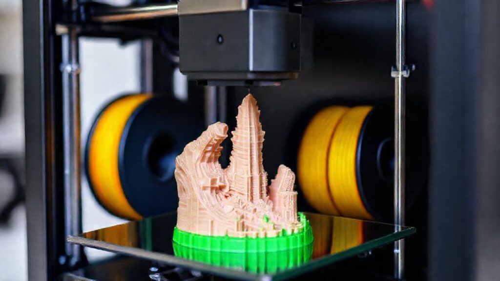 Impresora 3D crea diseños complejos vibrantes