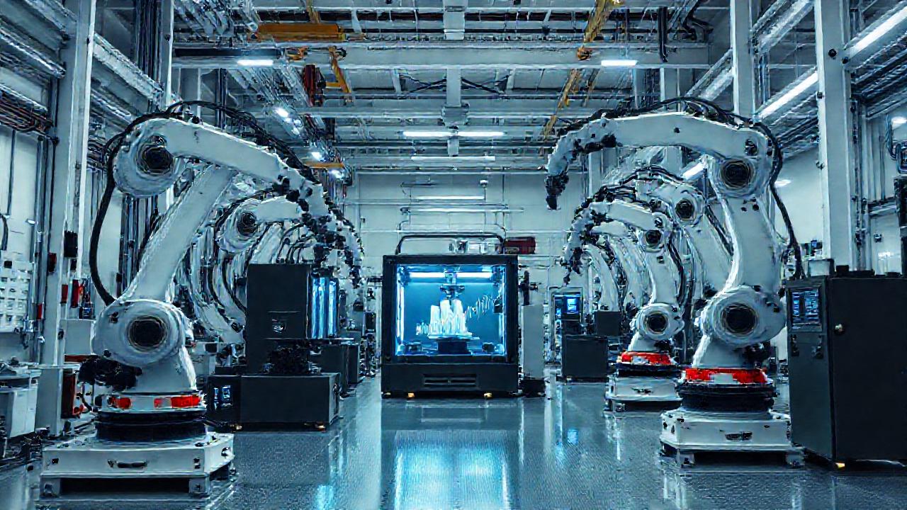 Fábrica robótica optimiza costos con tecnología