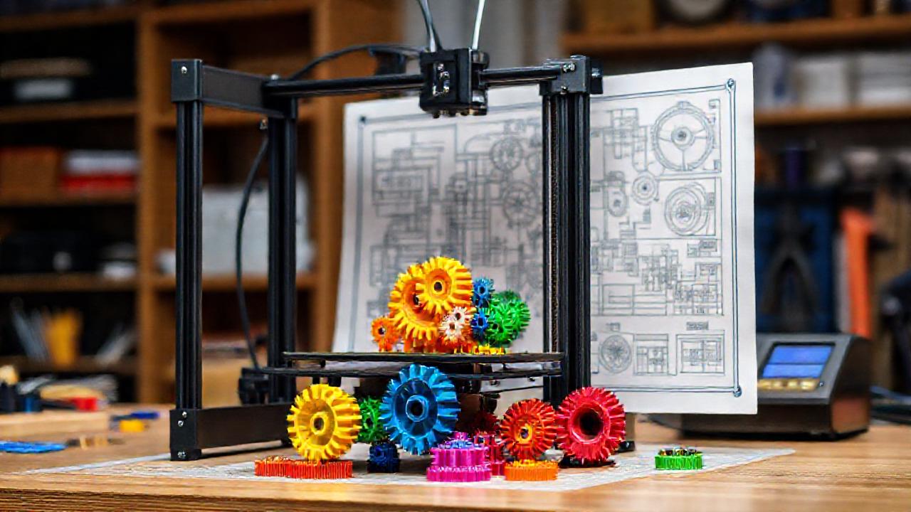 El hobbyista crea piezas complejas en 3D