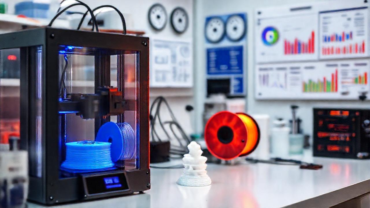 Impresión 3D científica en laboratorio cálido