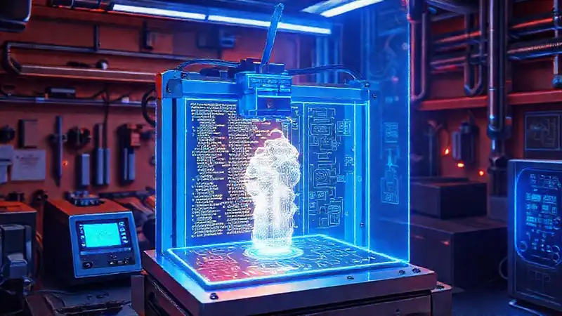 Impresora 3D: visión futurista y técnica