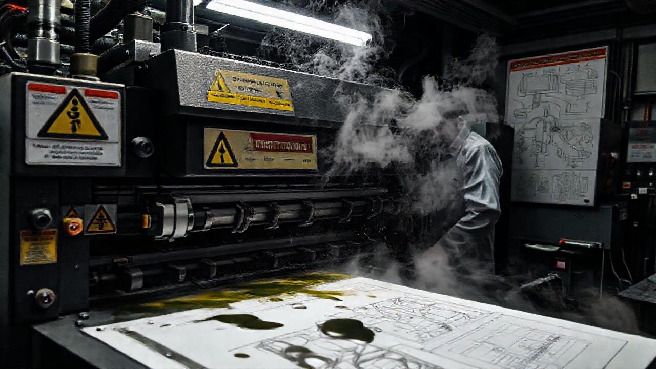 Impresión industrial: peligro y preocupación técnica