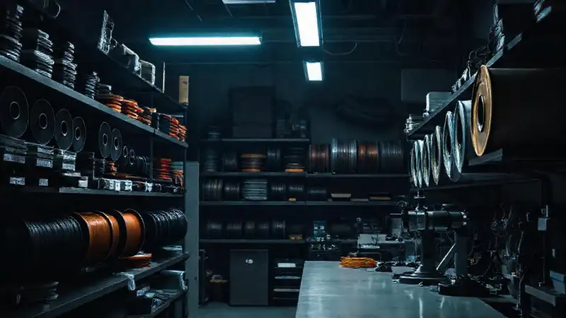 Un taller limpio para la fabricación profesional