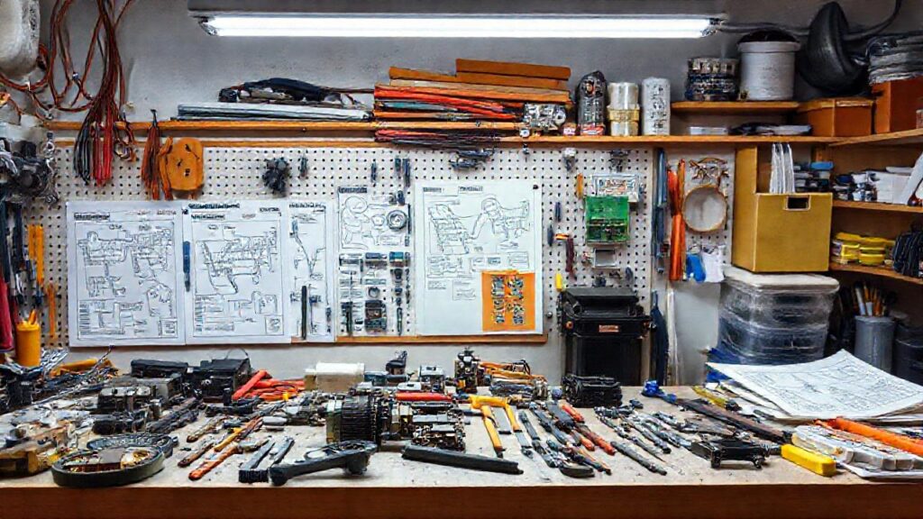 El taller crea proyectos DIY brillantes