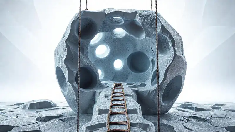 Modelo 3D futurista